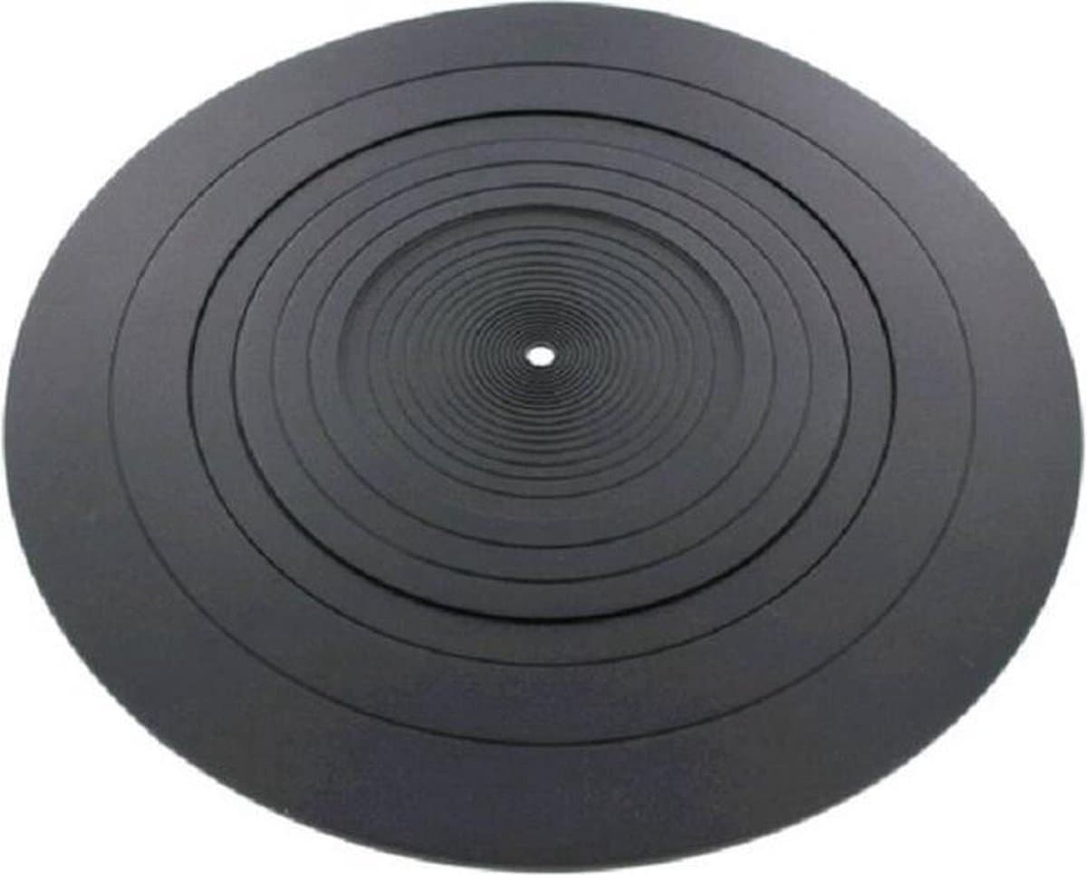 Rubber turntable mat