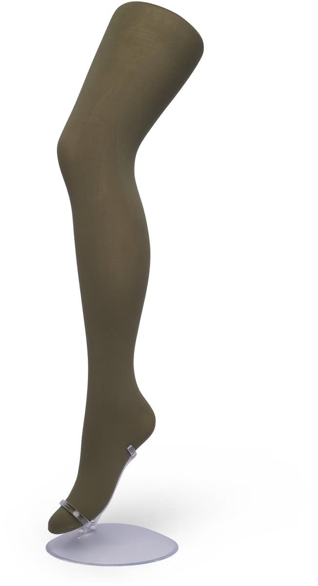 Bonnie Doon Opaque Comfort Panty 40 Denier Olijf Groen Dames maat 38/40 M - Extra brede Comfort Boord - Tekent Niet - Kleedt Mooi af - Mat Effect - Gladde Naden - Maximaal Draagcomfort - Donker Groen - Olijf - Olive - BN161911.304