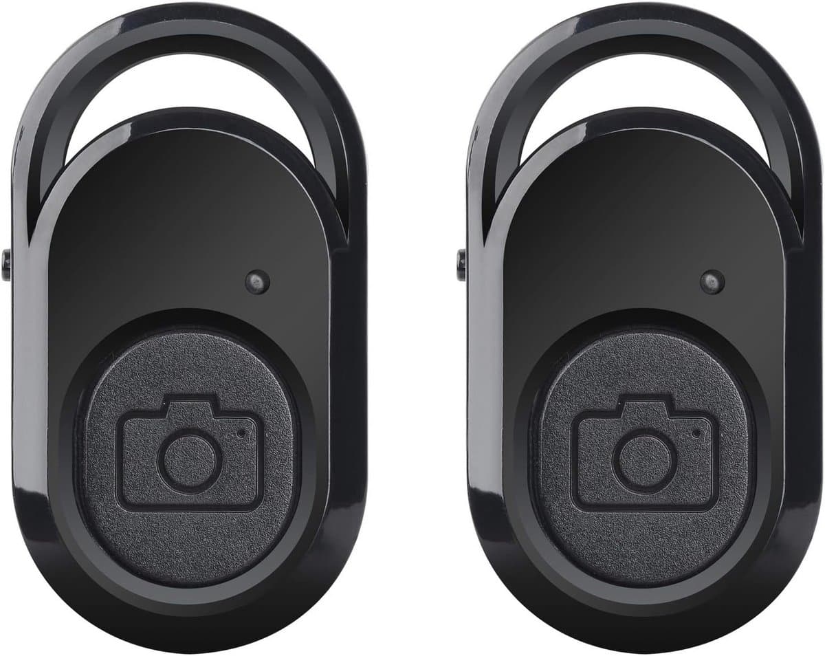 Bluetooth Afstandsbediening voor Smartphones en Tablets - Zelfontspanner en Remote Shutter (2 Stuks)