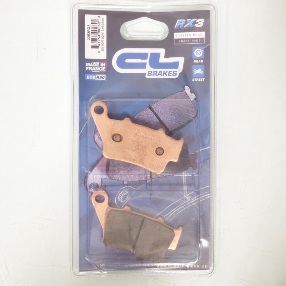 Plaquette de frein CL BRAKES pour Moto KTM 525 EXC 2003 à 2020 Neuf