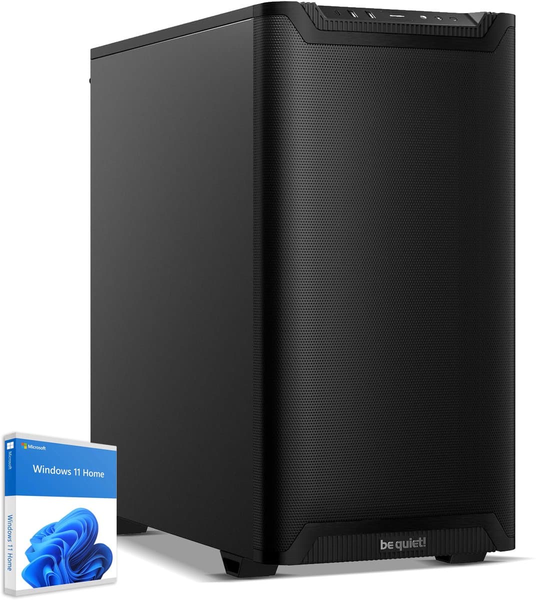 Sedatech Silent Gaming PC Quiet + Airflow • AMD Ryzen 9 5900X 12x 3.7GHz • Geforce RTX3050 • 32Gb RAM • 2Tb SSD M.2 • WiFi, USB C • Windows 11 • Desktop computer