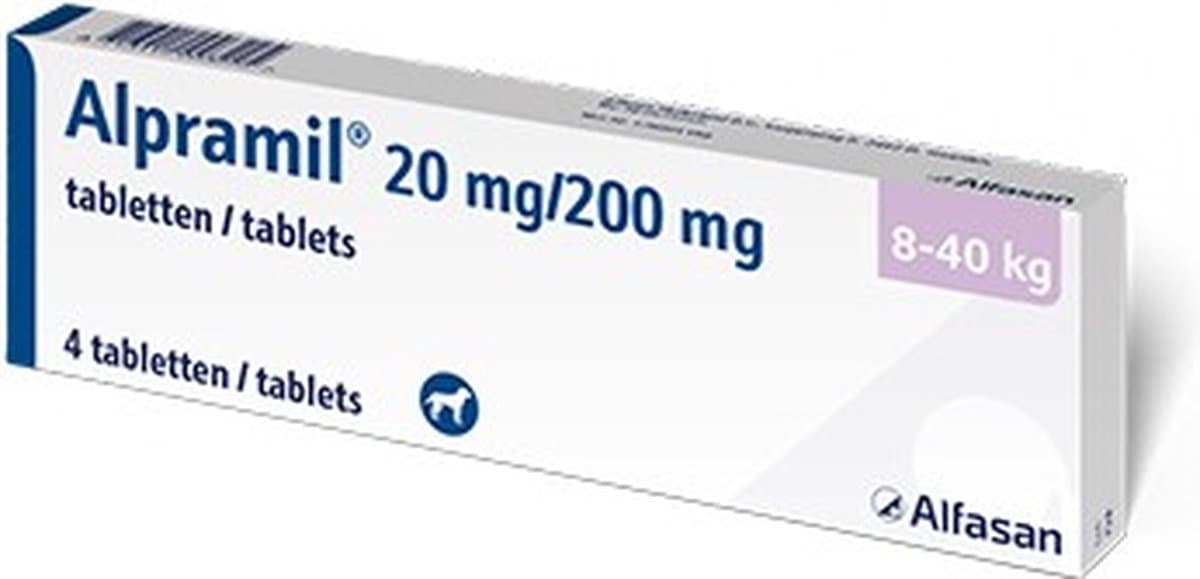 Alpramil Ontworming - Grote Hond - 4 tabletten