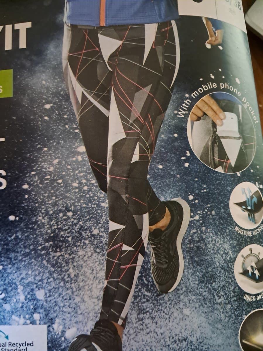 Crivit Dames Sport Thermische Legging - Maat S 36/38