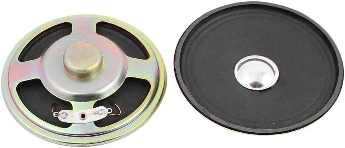 Mini Luidsprekers - Interne Speakers - Elektronische Apparaten - Ultradun Ontwerp - 76mm Diameter - Goudkleur