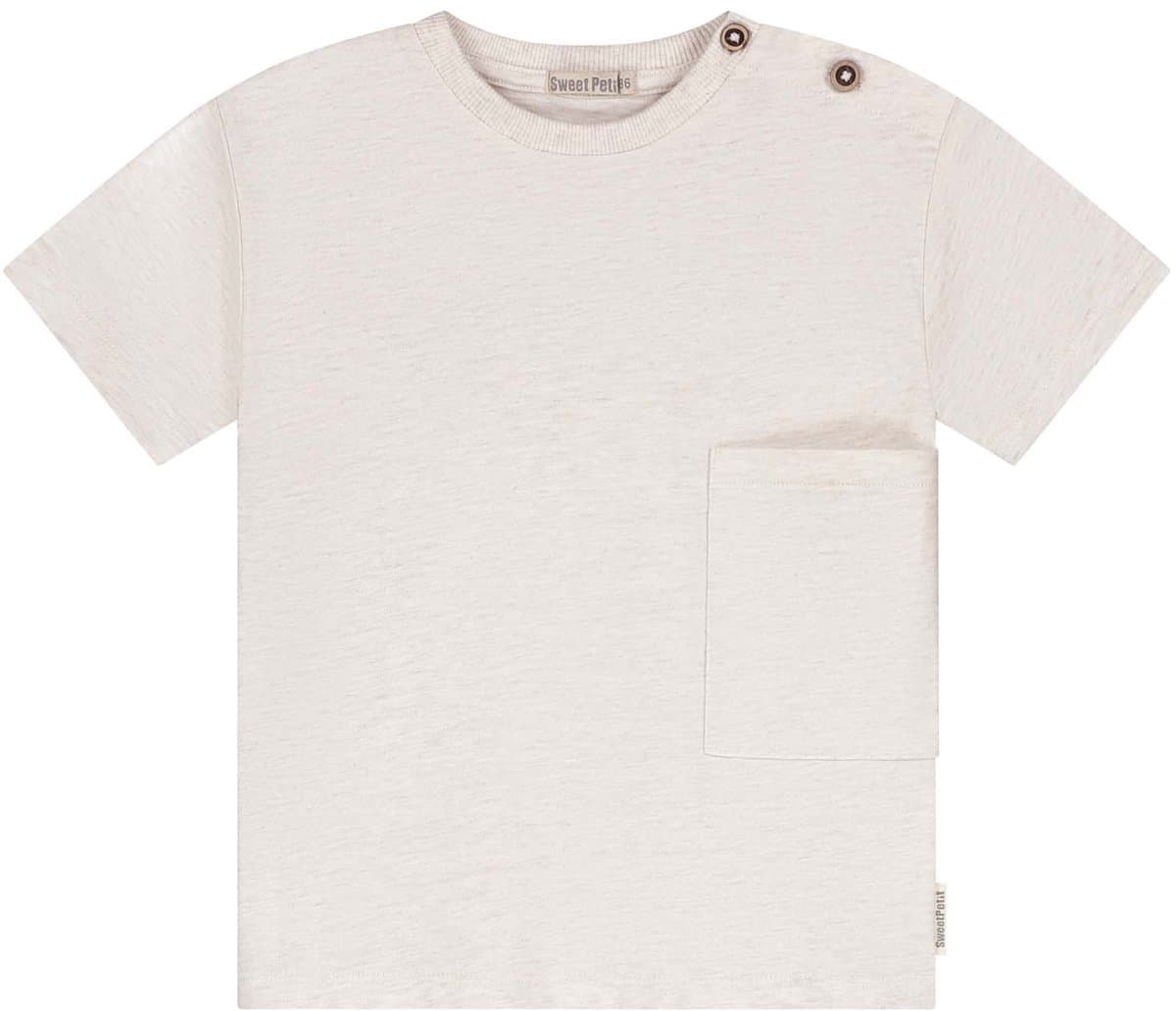 Sweet Petit peuter shirt - Jongens - Beige - Maat 98