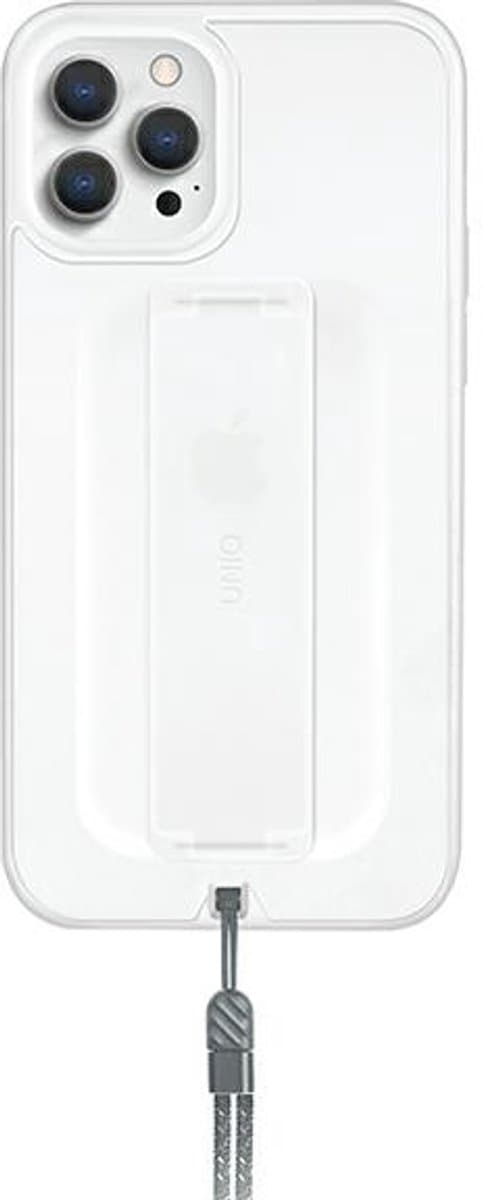 UNIQ Heldro Serie - Antimicrobieel Hoesje - iPhone 12 - Wit - FlexGrip