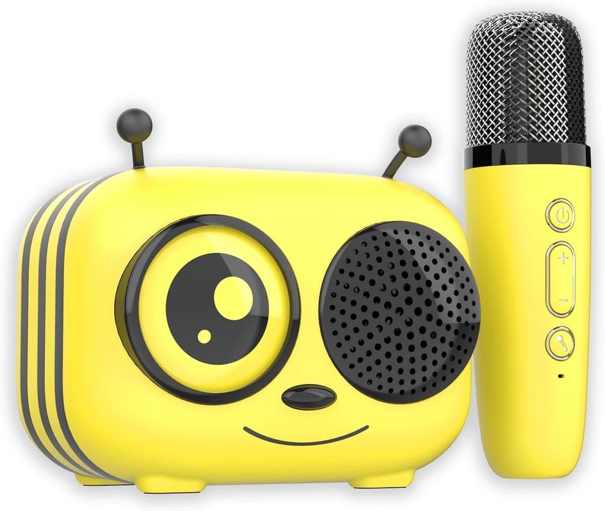 Karaokeset met Draadloze Microfoon - Bluetooth Speaker - Partybox - thuisentertainment