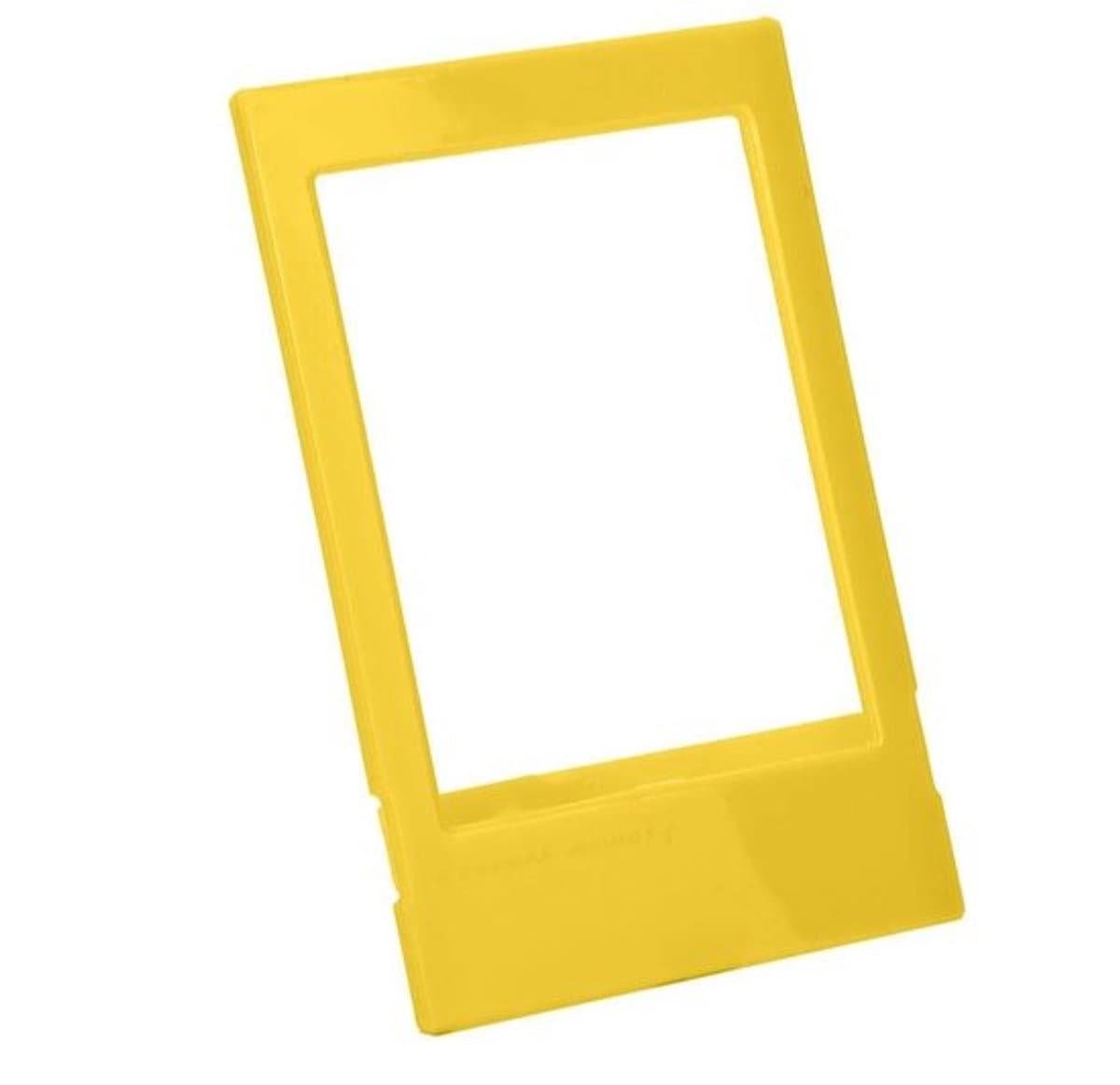 Dailygoody - Mini Desktop Fotolijst - Polycarbonaat - Tabletop - Geel