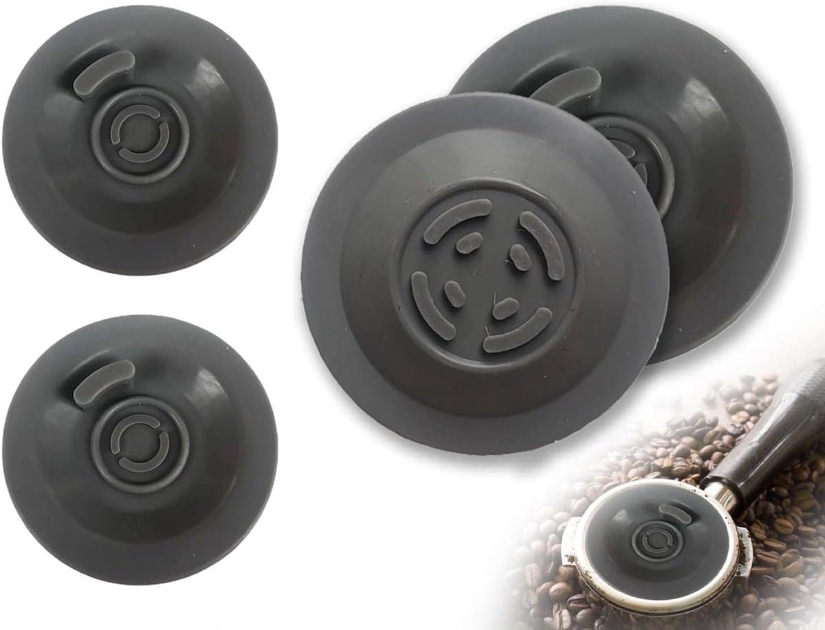 Set van 2 Reinigingsschijven voor Espresso Machines, Backflush Reinigingstabletten en Filter Reinigers, Geschikt voor 54 mm Espresso Apparaten en Koffiemachines