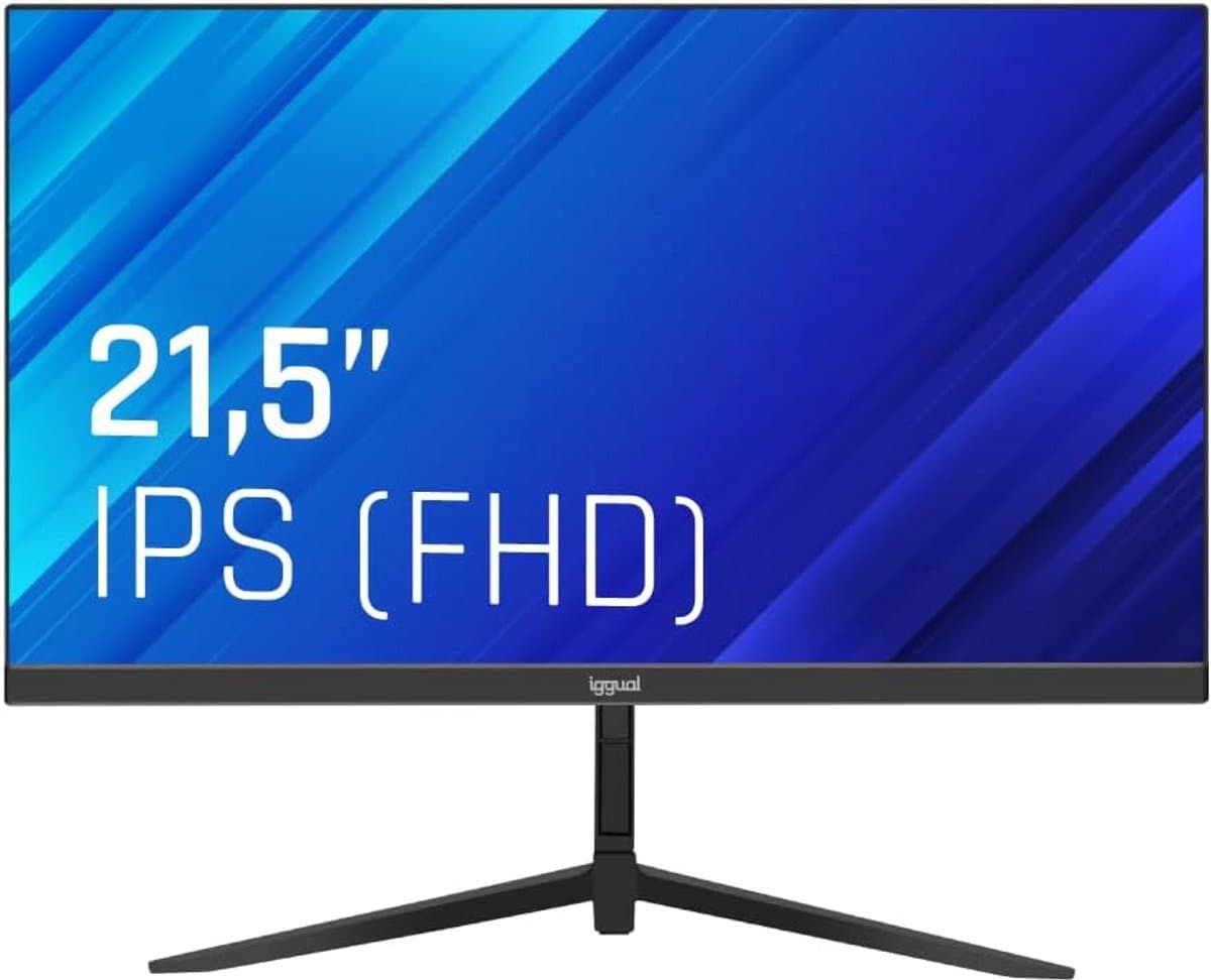 21,5 inch Full HD Monitor voor Werk en Kantoor - Dun Beeldscherm