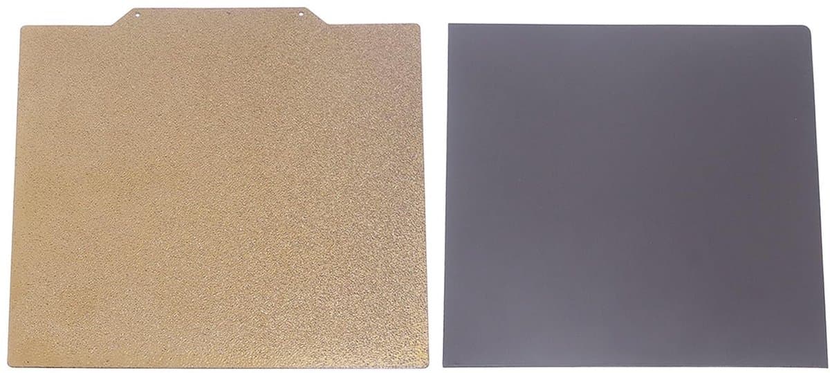 SPHProducts - PEI-printblad 355 mm x 355 mm - 3-in-1 gestructureerd - Flexibel en afneembaar - Geschikt voor 3D-printer - Diverse materialen - Innovat
