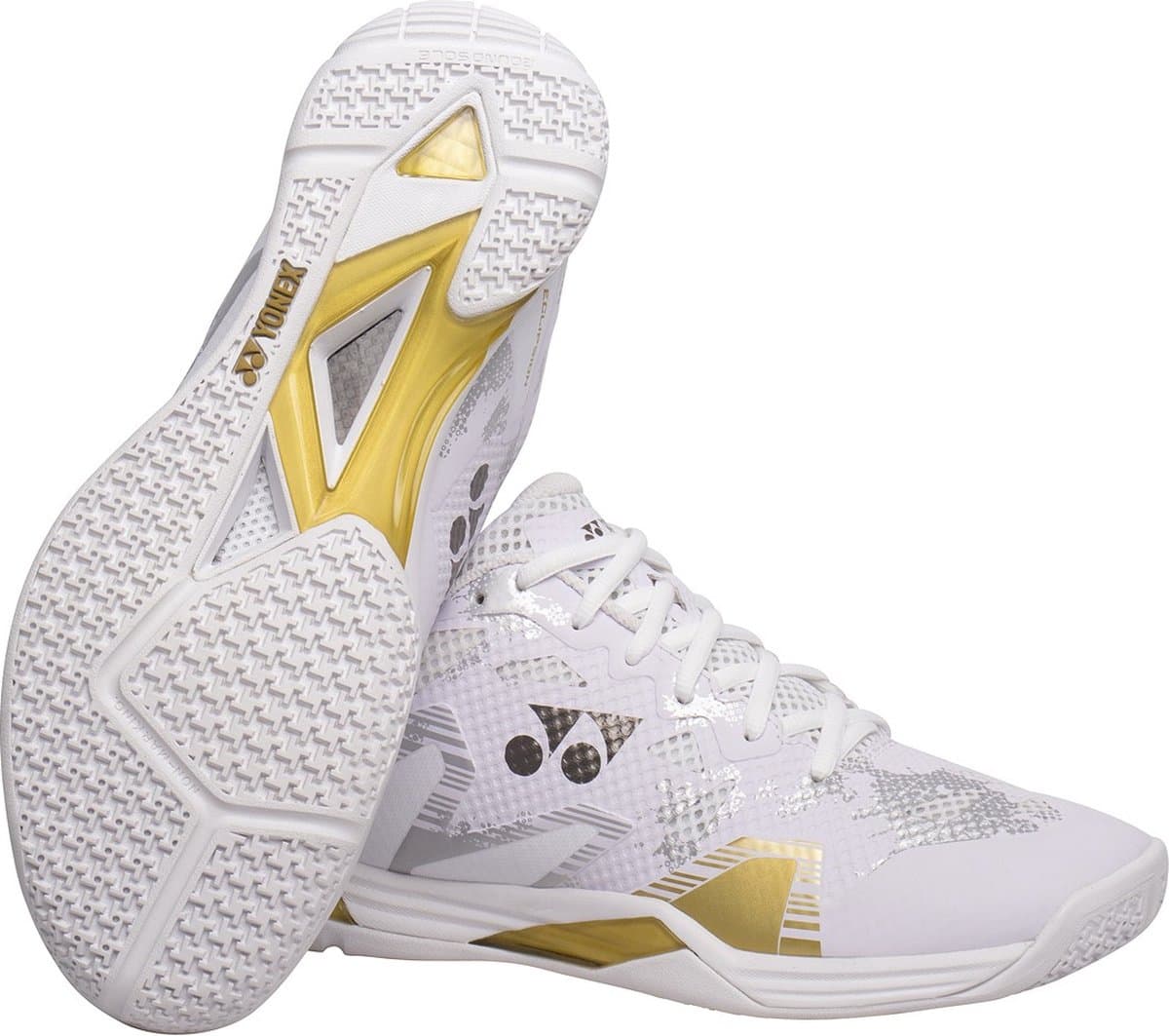 Yonex Eclipsion Z3 heren badmintonschoen - wit / goud - maat 45