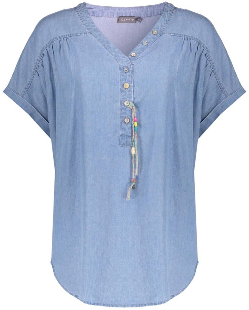 Geisha denim shirt Suze maat S