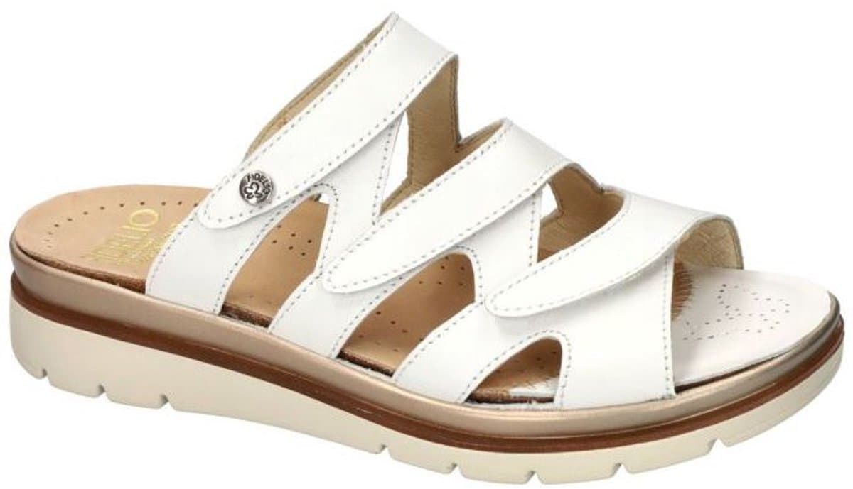 Fidelio Hallux -Dames - wit - slippers & muiltjes - maat 41