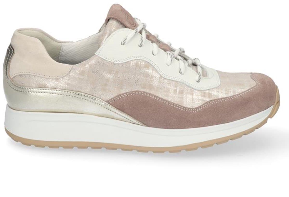 Durea - 6319 M - Lage sneakersDames sneakers - Kleur: Metallics - Maat: 39