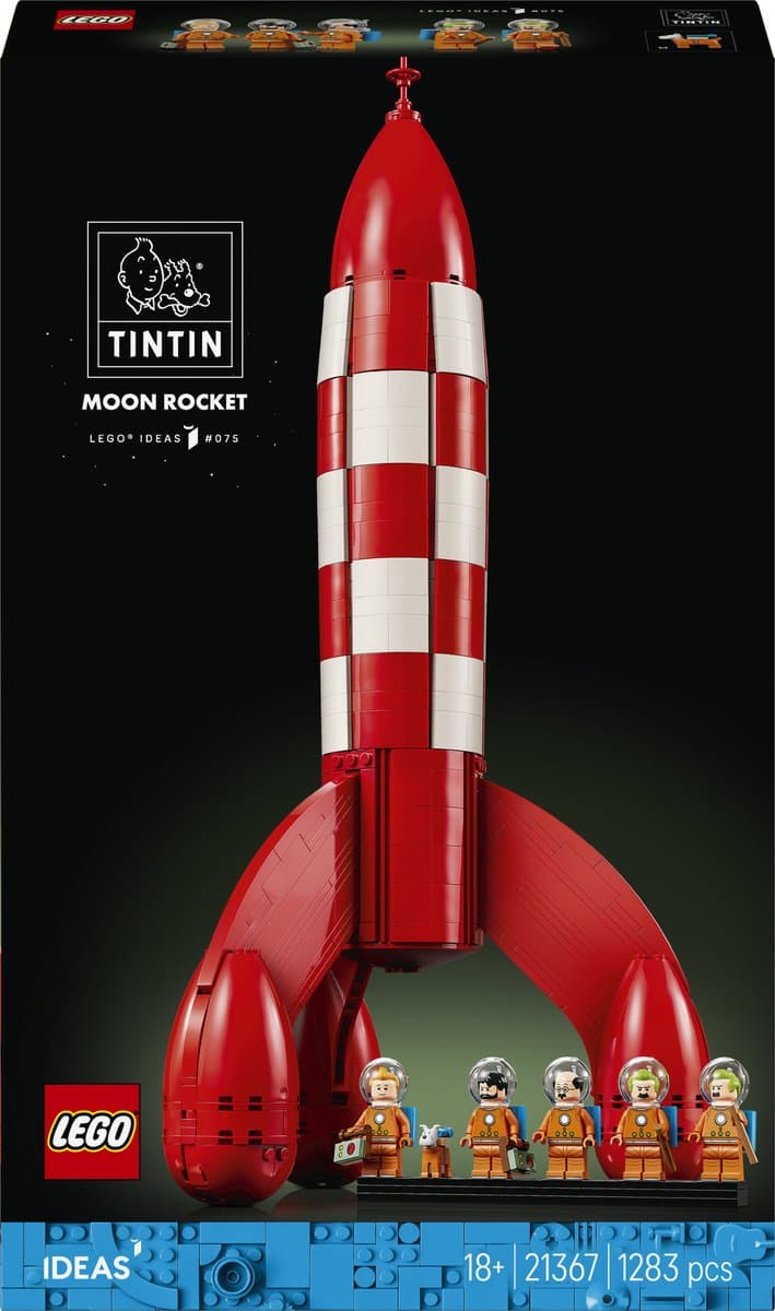 LEGO Ideas Tintin Maanraket 21367