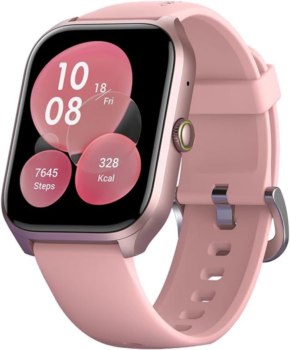 Smartwatch met 2,01 inch HD-touchscreen, HD-bellen, SpO 2 en hartslagmonitor, 115 sportmodi, 28 dagen batterijduur