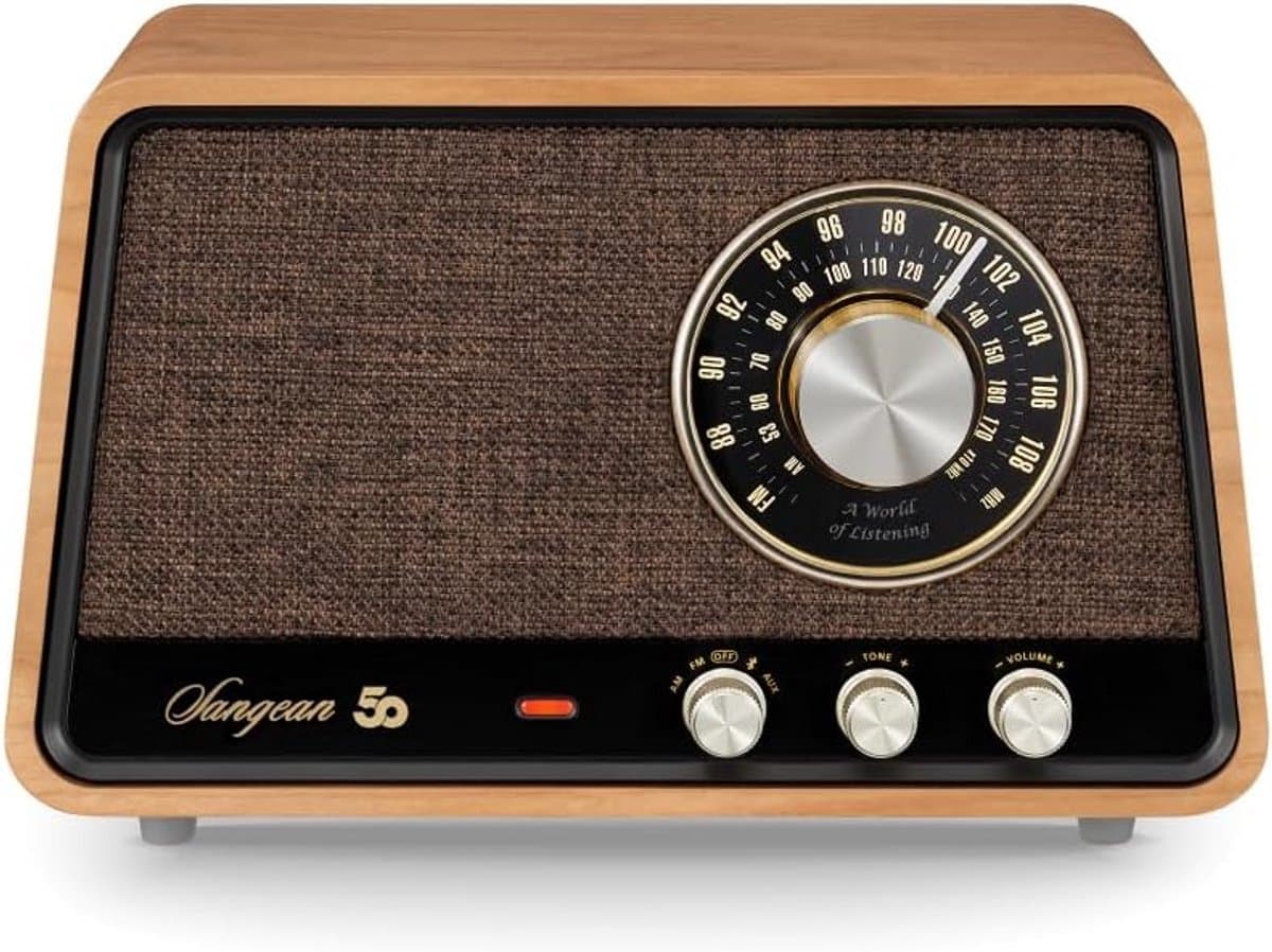 Draagbare AM/FM Radio met Alarmfunctie en Koptelefoonaansluiting