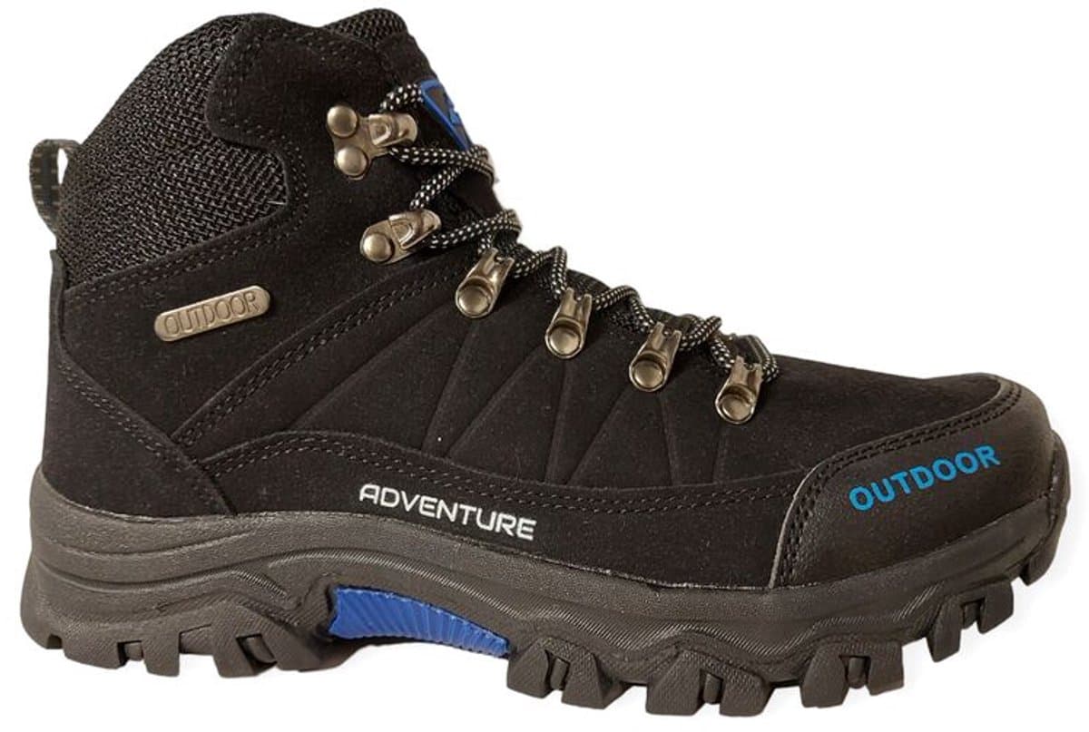 Adventure Wandelschoen Andermatt Zwart Lichtgewicht