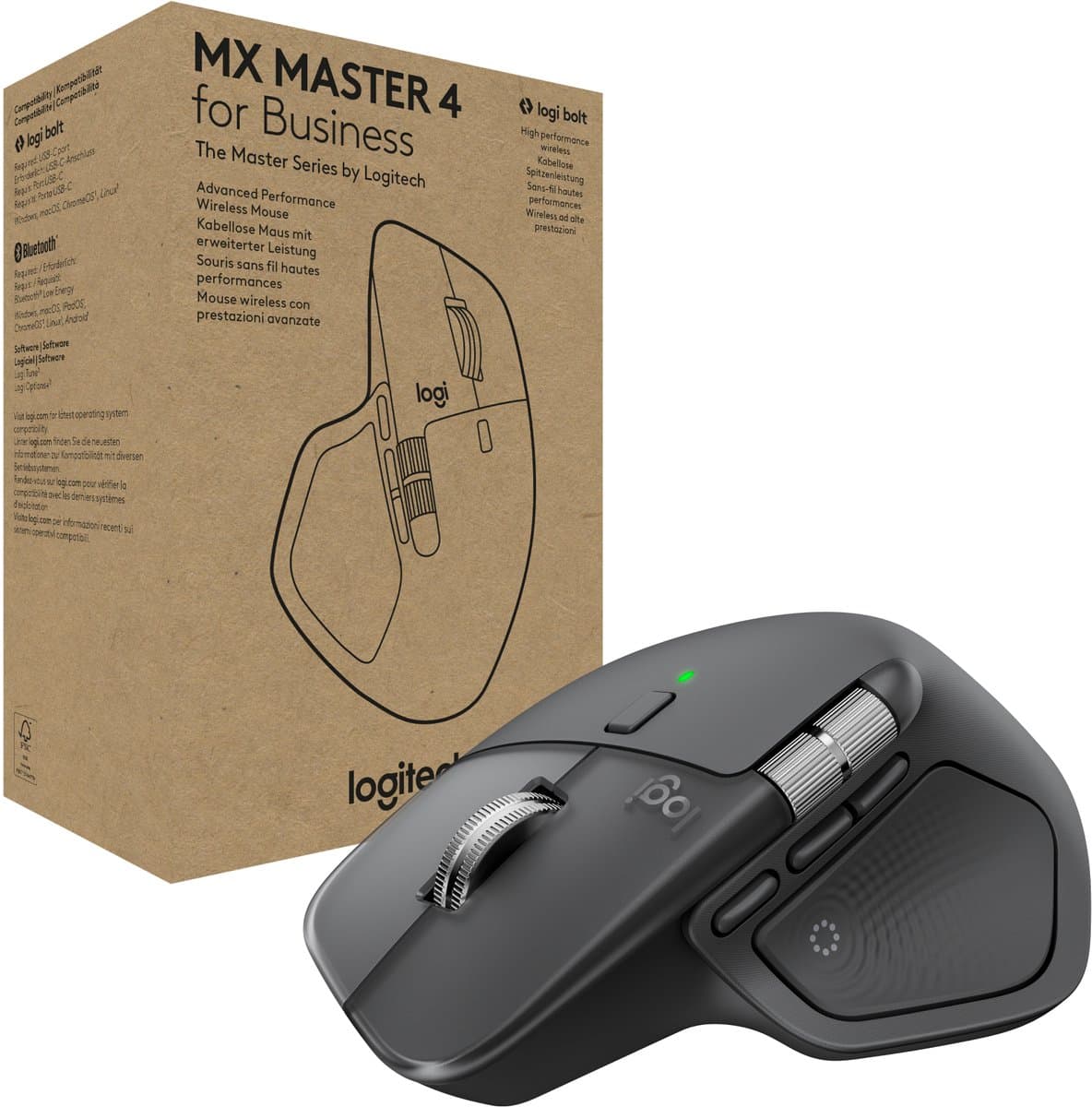 Logitech MX Master 4 for Business - Graphite