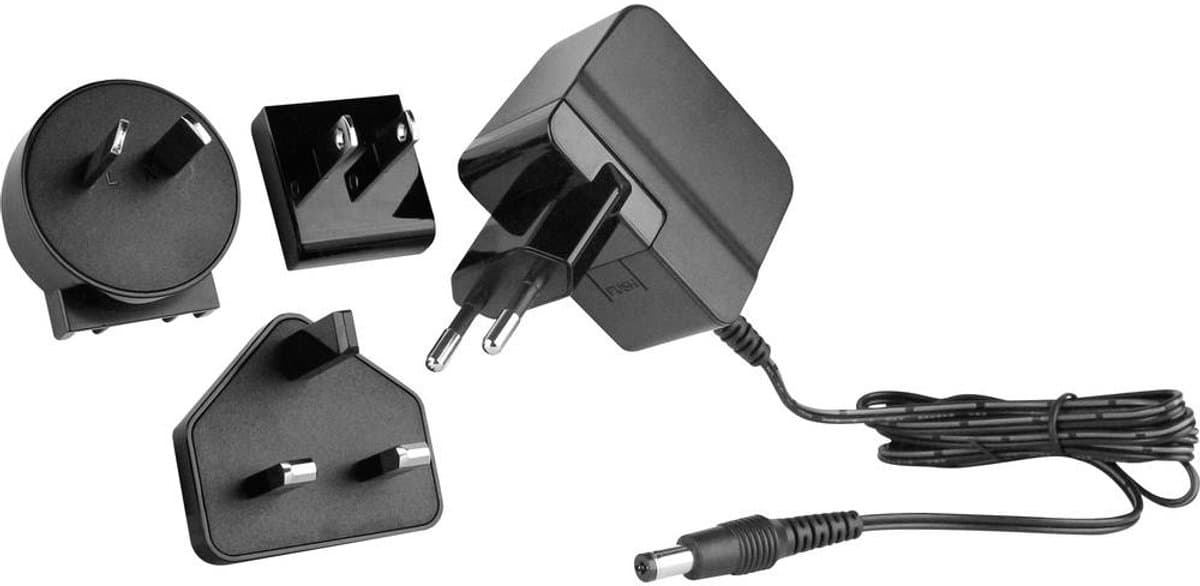 HN Power HNP18I-240V2 Stekkernetvoeding, vaste spanning 24 V/DC 0.75 A 18 W Met adapter voor Australië, Met adapter voo