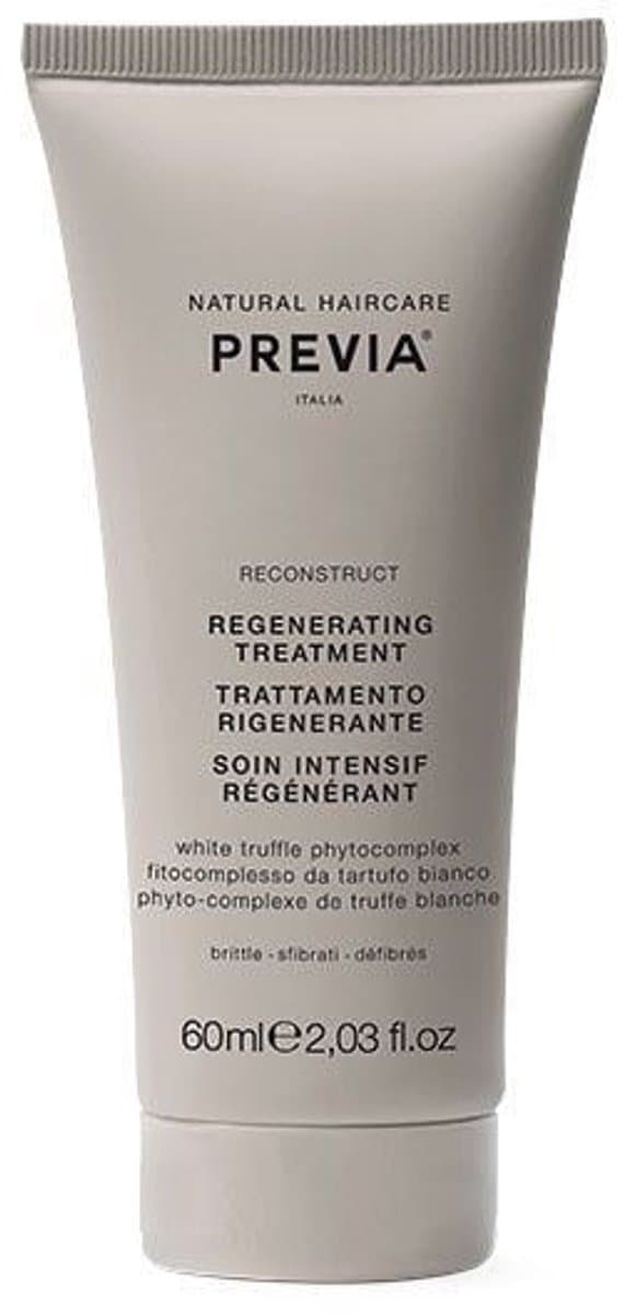 Previa Natural Haircare Masker Reconstruct Regenerating Treatment 60ml
