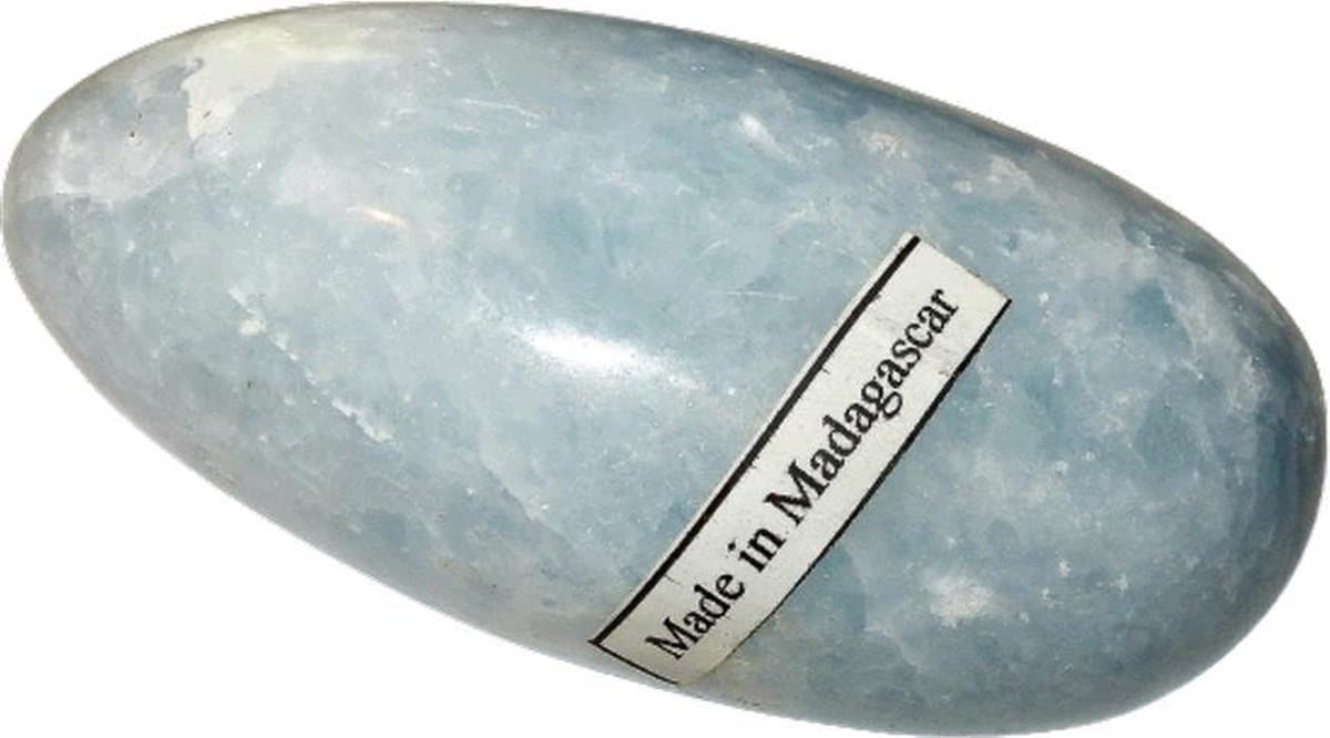 Blauw Calciet Knuffelsteen
