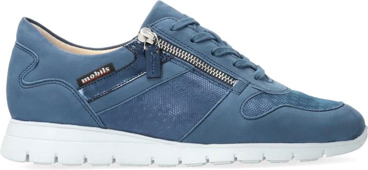 Mephisto Dyria - dames sneaker - Blauw - maat 40.5 (EU) 7 (UK)