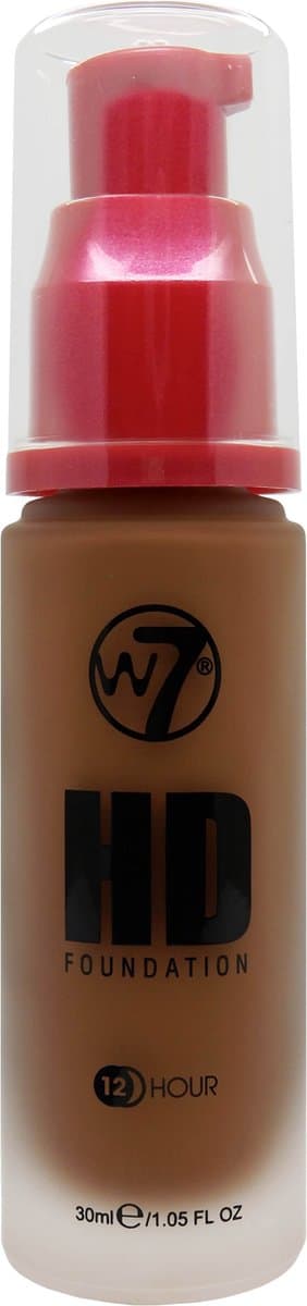 W7 HD Foundation - Hot Chocolate