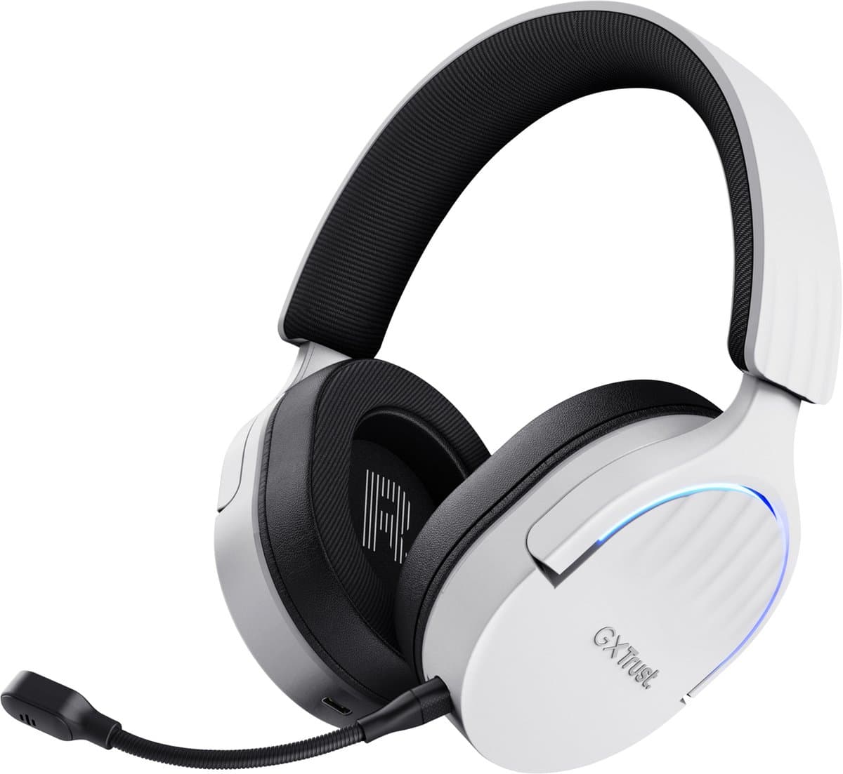 Trust Fayzo GXT491 Draadloze PC/PlayStation headset Wit