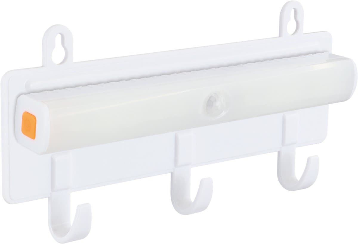 HOL Led - mini wandkapstok - met bewegingssensor - 1w Helder wit