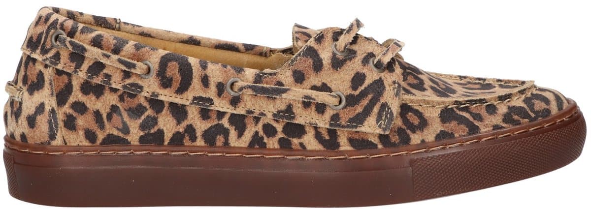 La Strada Mocassin Leopard Suede - Damesschoenen - Maat - 39
