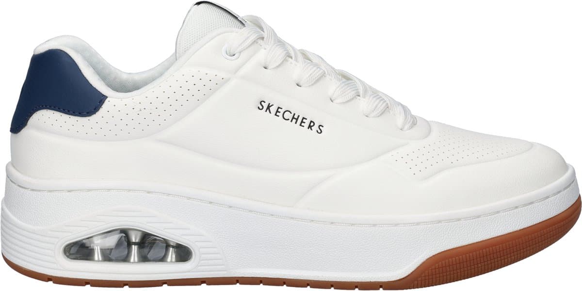 Skechers Uno Court - Heren Sneakers - Wit