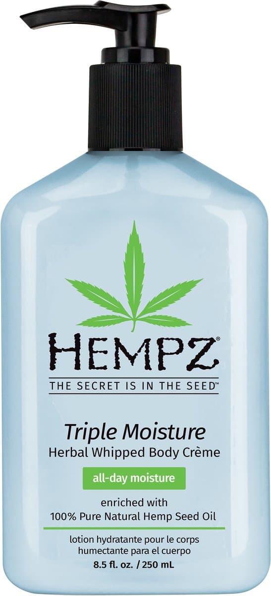 Hempz Original Herbal Body Triple Moisturizer 250 ml - Hydraterende Crème - Body Lotion voor Dames en Heren - Hydraterend & Verzachtend