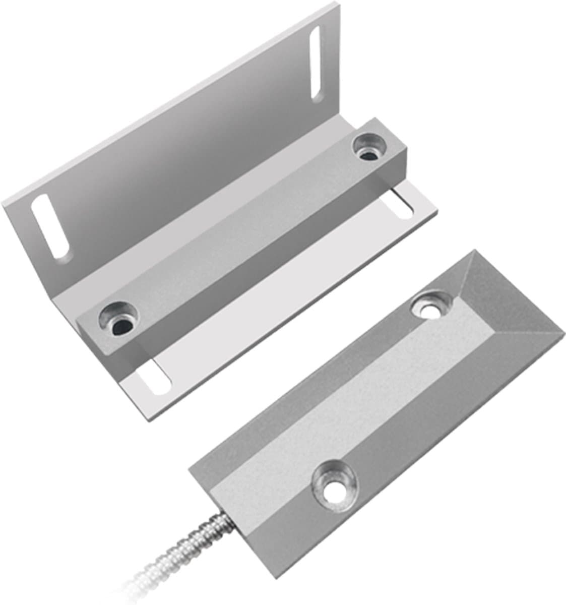 Roldeur Magneetcontact Hoek - Voor Binnen - Beveiliging van Roldeuren - Geschikt voor Alarmsystemen