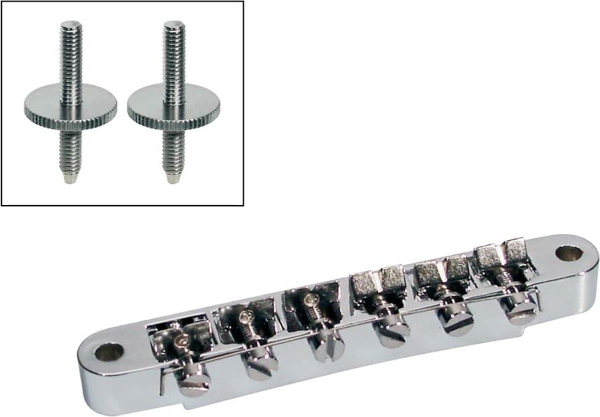 Boston B-161-N Tune-o-Matic Brug voor E-Gitaar - Nikkel