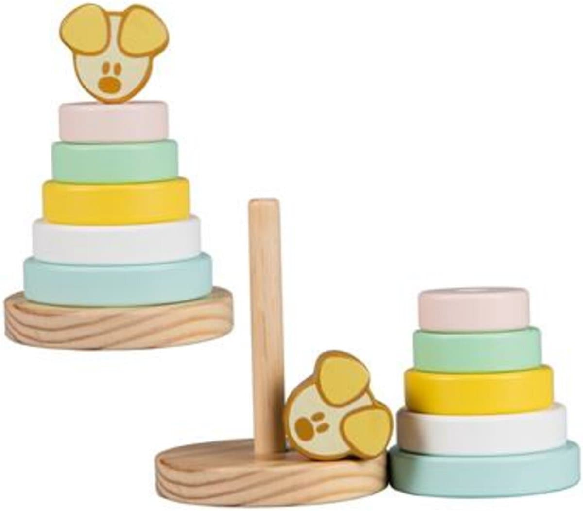 Rubo Toys Woezel en Pip Pip Stapeltoren