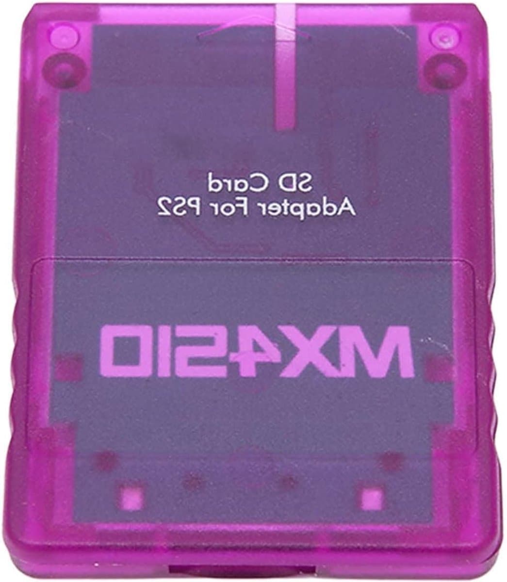 Geavanceerde Memory Card Adapter voor SIO2, Betrouwbare Lezer voor Blauwe en Transparante Geheugenkaarten, Handgemaakt en Duurzaam