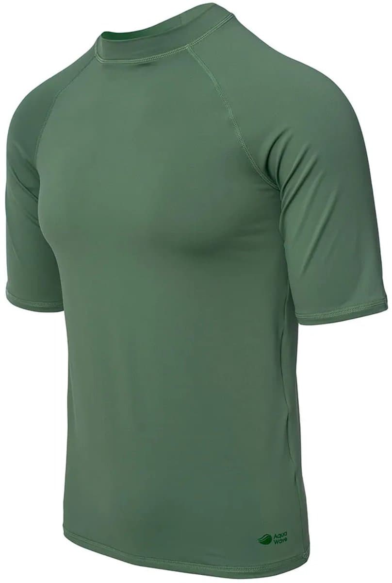 Aquawave Uver Korte Mouw Rash Guard Groen XL Man