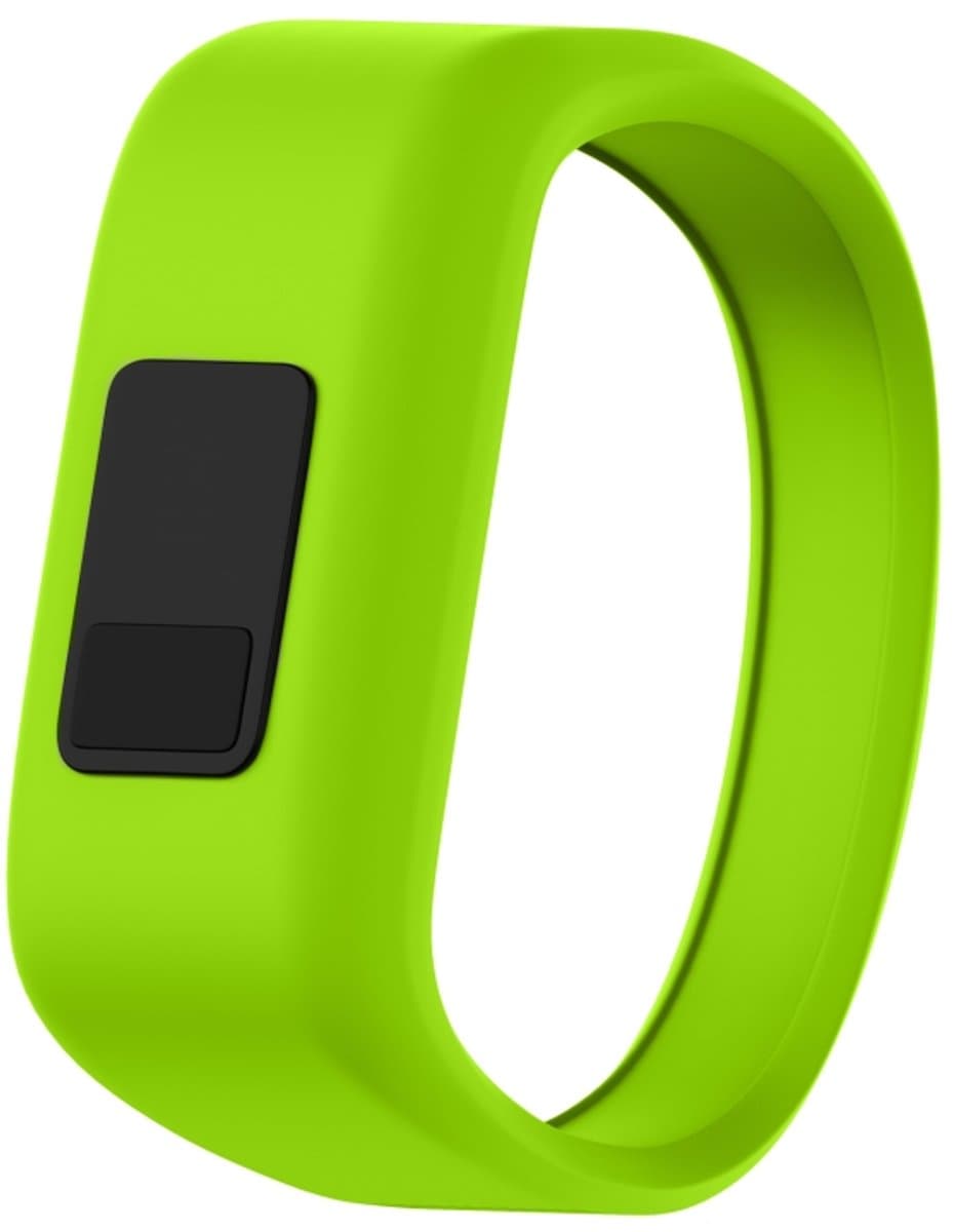 Siliconen sport polsband voor Garmin Vivofit JR, maat: groot (cyaan)