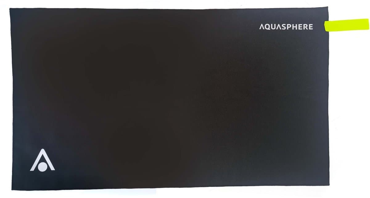 Aquasphere Micro Towel - Handdoek - Zwart/Wit