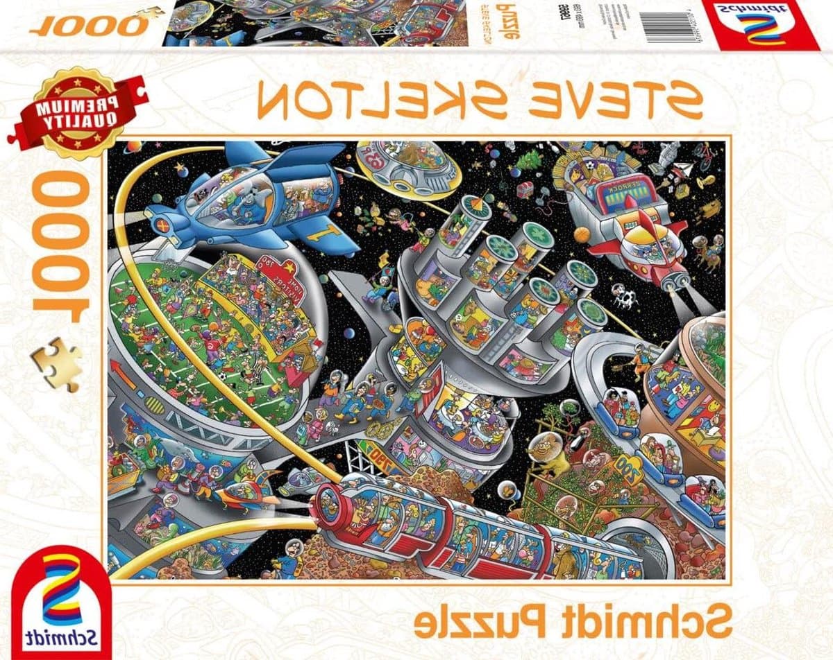 Legpuzzel - Puzzelspel - Ontspanning thuis - Premium kwaliteit - 1000 stukjes - Multicolor