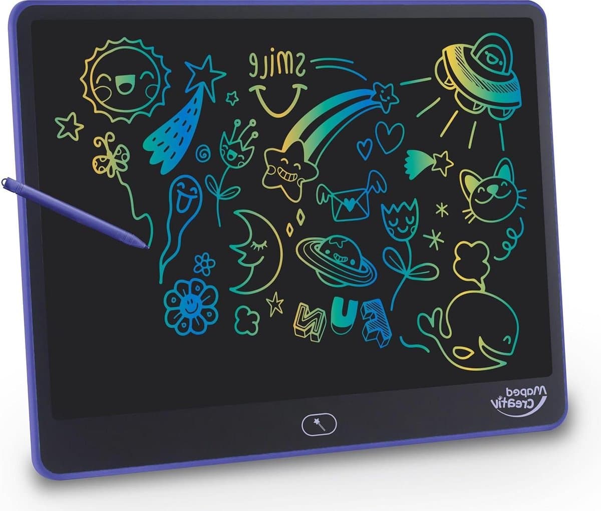 LCD Tekentablet - Schrijftablet Tekenbord - Creatief Tekenen - Kleurrijk Schrijven - 30 x 40 cm - Niet gespecificeerd