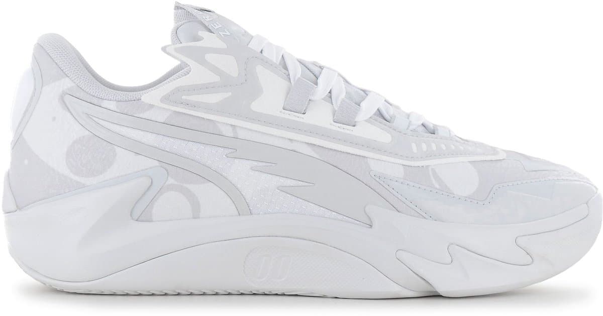 Puma Scoot Zeros II - Lab Pack - Heren Sneakers Basketball Schoenen Wit 312223-01 , Maat: EU 44 UK 9.5