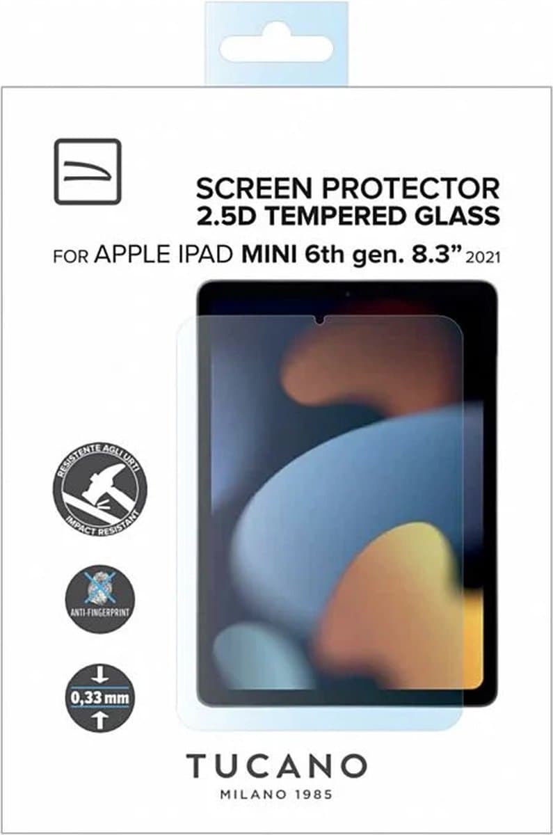 Tucano IPDM6-SP-TG schermbeschermer voor tablets Doorzichtige schermbeschermer Apple 1 stuk(s)