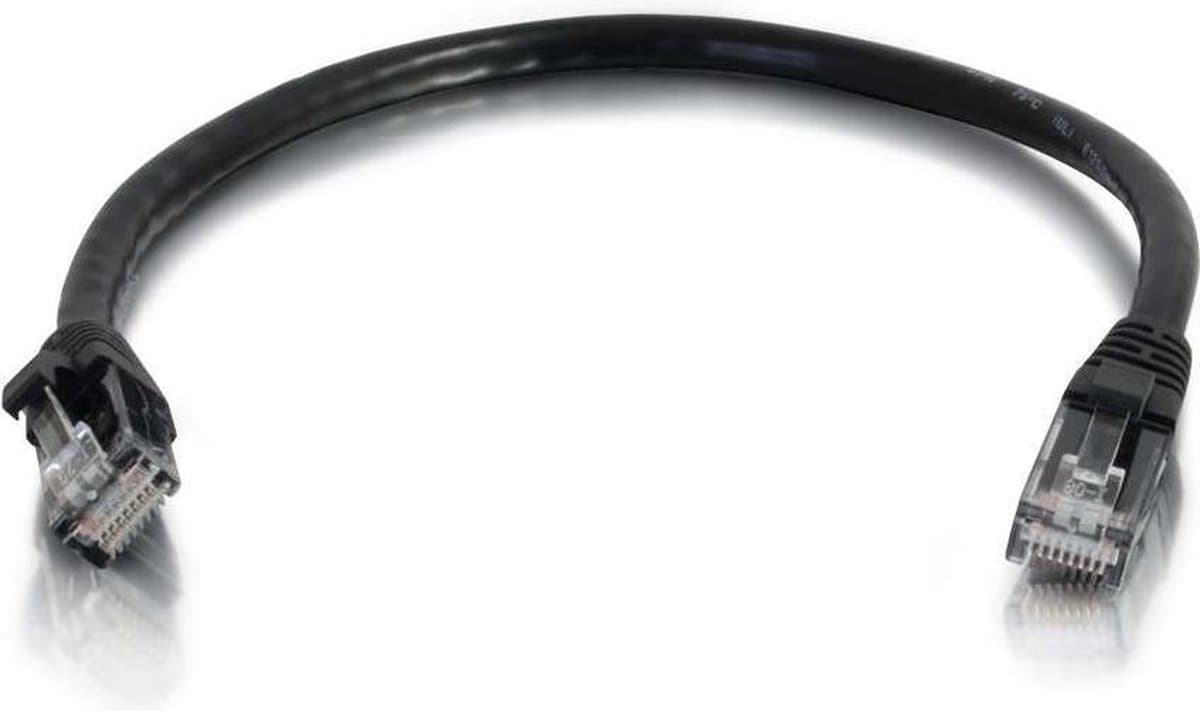 C2G 5m Cat6 Booted Unshielded (UTP) netwerkpatchkabel - zwart