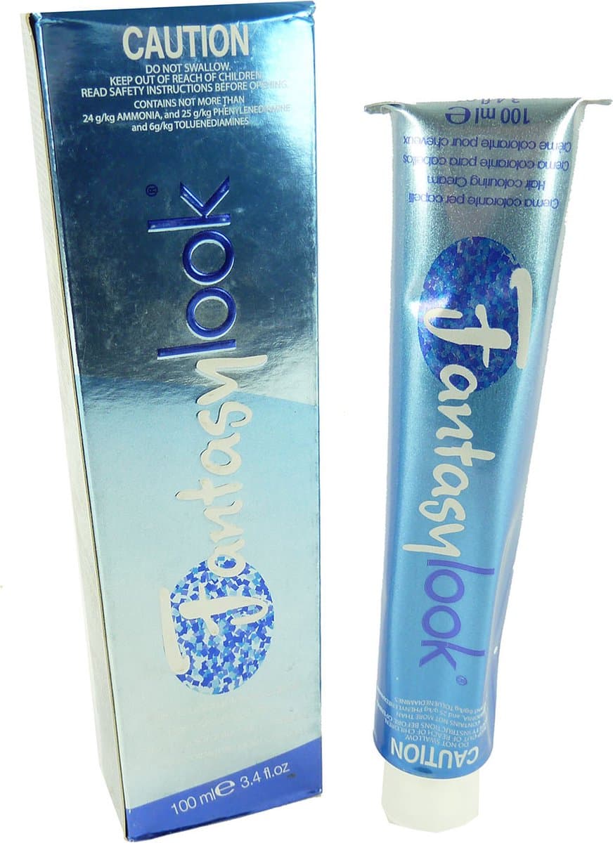 Fantasy look Haarkleur Permanente Kleuring Crème 100ml - 901 Super Light Ash Blonde / Super Helles Asch Blond