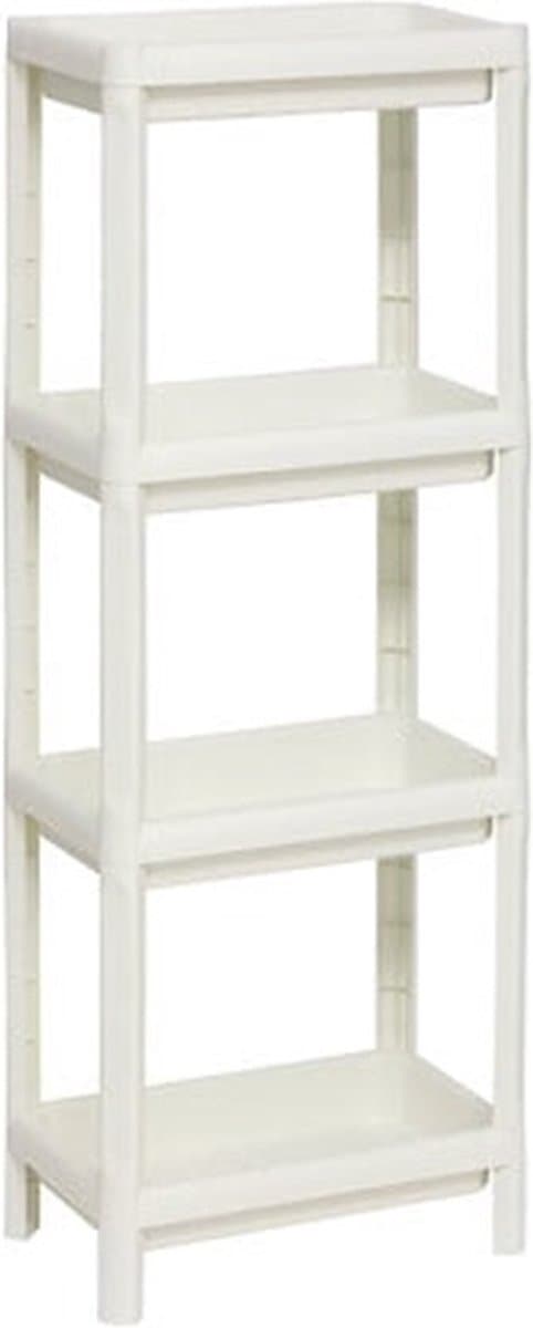 5five Badkameropbergrek - 4-niveau, Wit, 100 cm