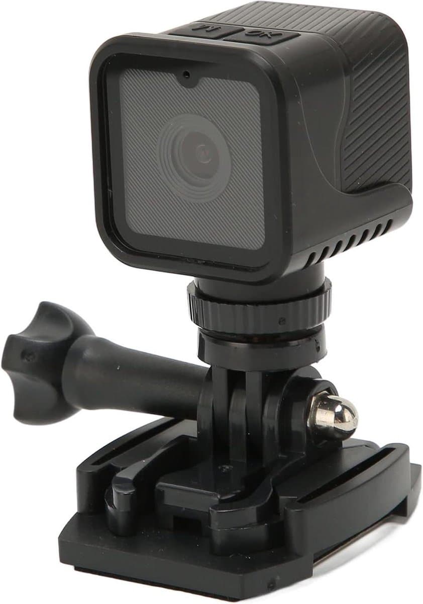 Draagbare Draadloze WiFi DV-camera Ultra HD HiFi-actiecamera Ingebouwde Microfoon Waterdichte Sportcamera voor Fotograferen tijdens Buiten Fietsen − 4K Kwaliteit .