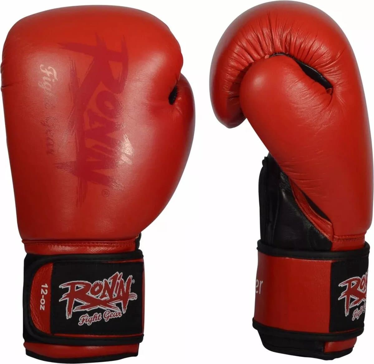 Ronin Fighter Bokshandschoen rood/zwart 12oz